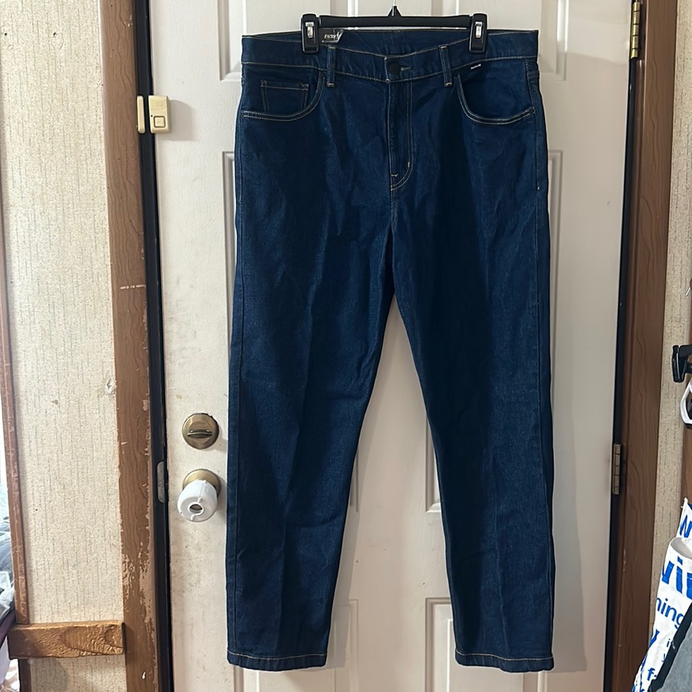 HURLEY WORKER DENIM JEANS: SLIM FIT: dark blue: NEW WITH TAGS: SIZE 36
